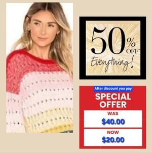 50% Off Listed Price You Pay Only $20.00 Bundle For Offer☆☆☆NWOT Size Large